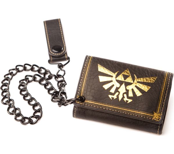 NINTENDO Zelda Twilight Princess Trifold Wallet with Chain