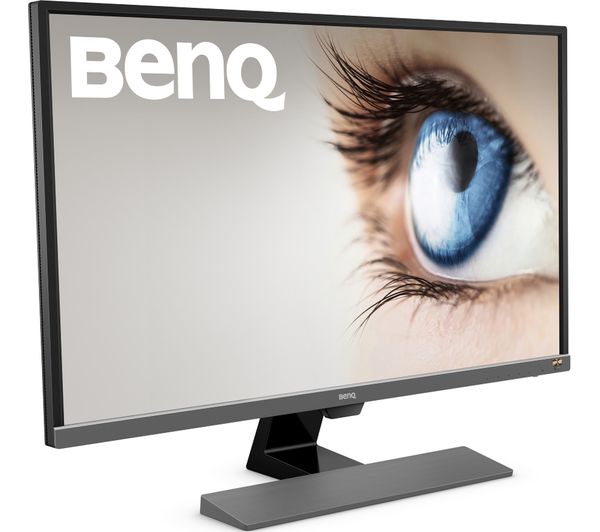 BENQ EW3270U 4K Ultra HD 32" LED Monitor - Black & Grey, Black,Silver/Grey