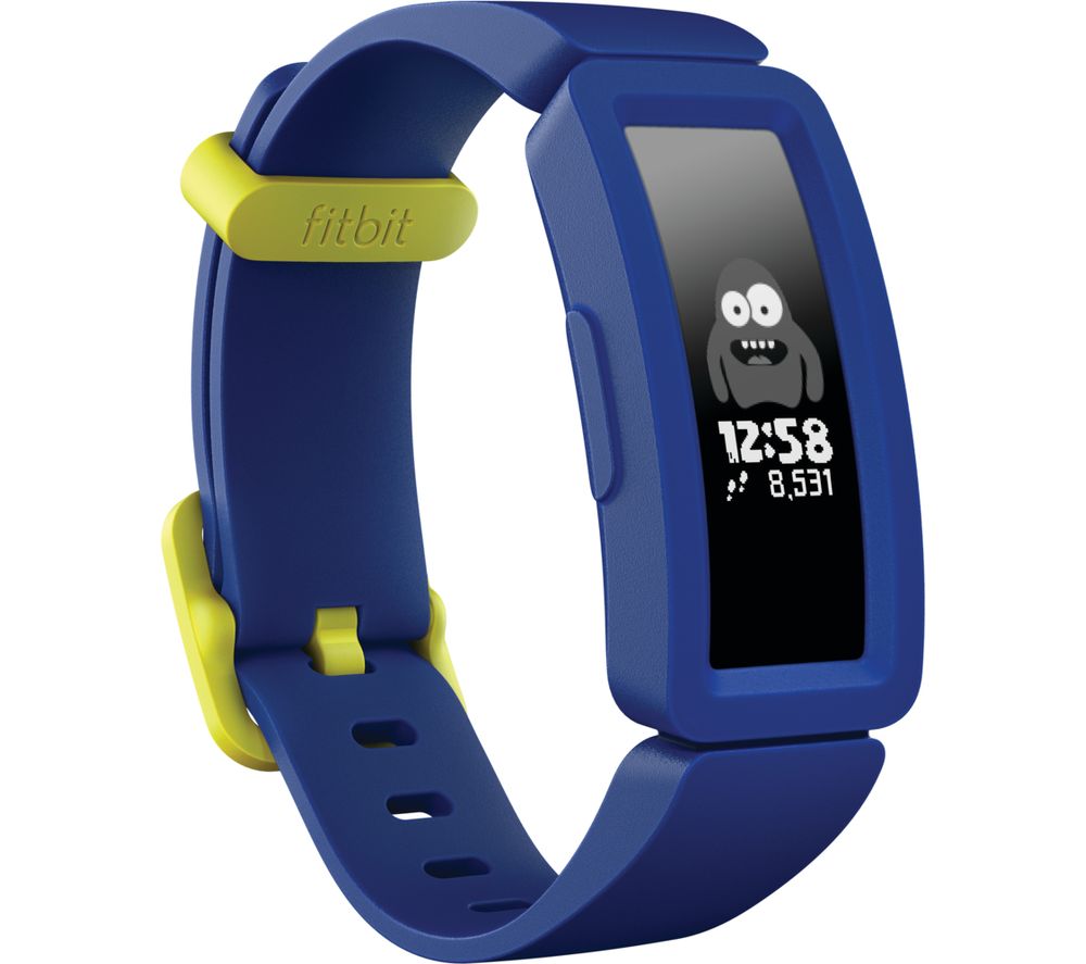 FITBIT Ace 2 Kid's Fitness Tracker - Blue & Yellow, Universal, Blue