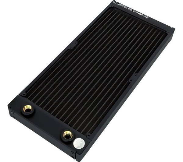 EK COOLING EK-CoolStream SE 280 Slim Dual Radiator, Black