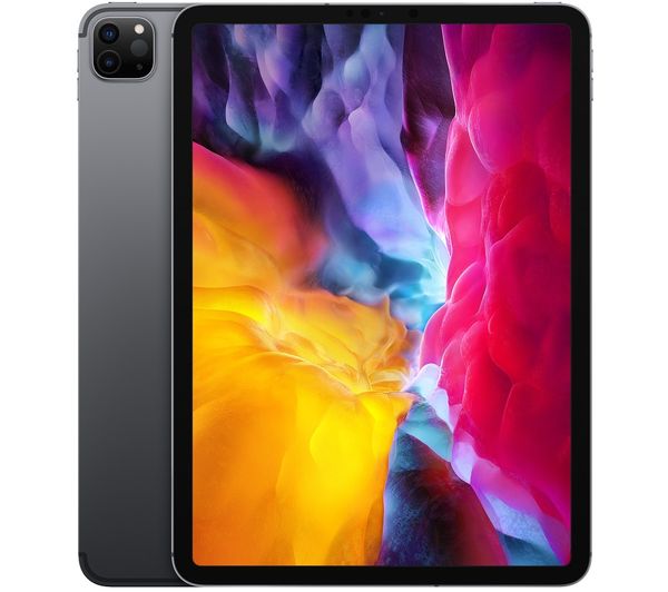APPLE 11" iPad Pro (2020) Cellular - 1 TB, Space Grey, Grey