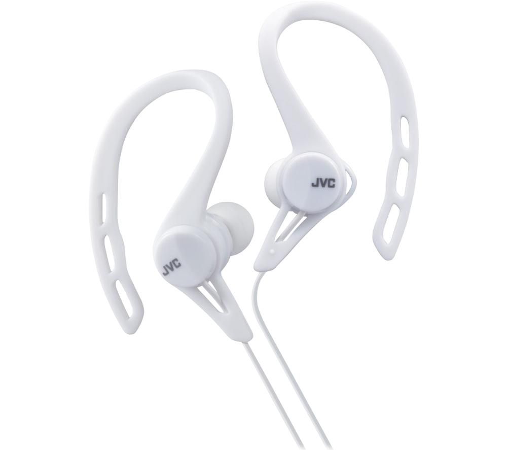 JVC HA-ECX20-W-E Sports Earphones - White, White