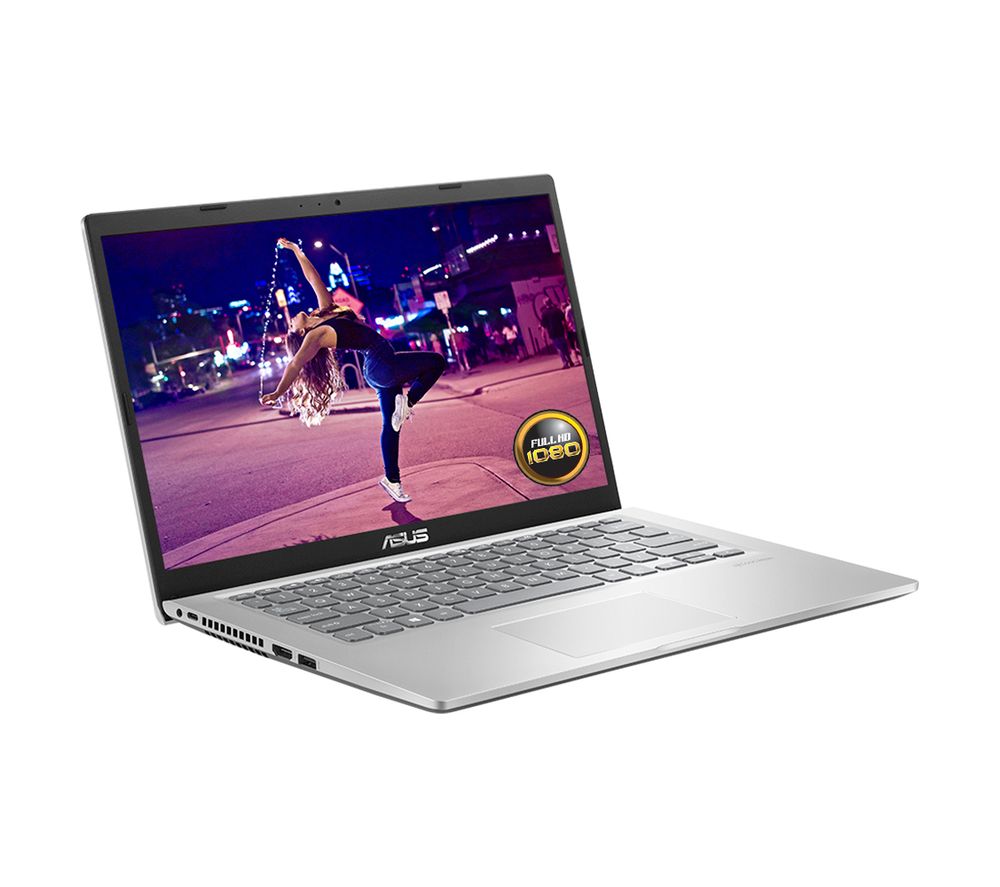 ASUS X415 14" Laptop - Intel®Core i3, 128 GB SSD, Silver, Silver