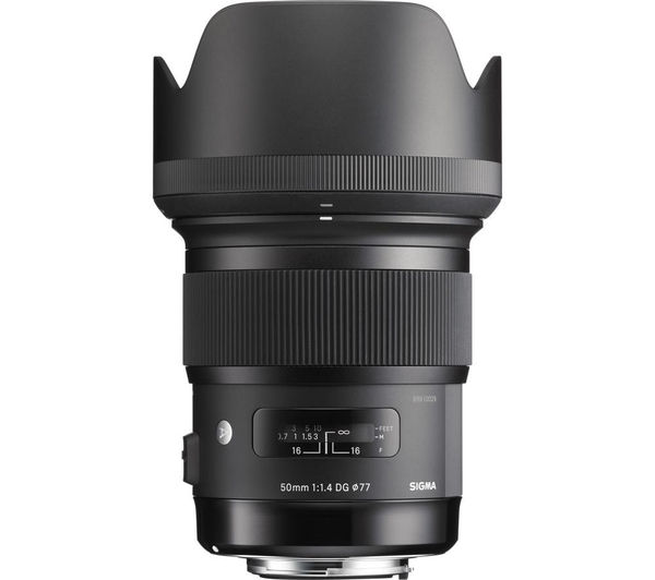 SIGMA 50 mm f/1.4 DG HSM A Standard Prime Lens - for Canon