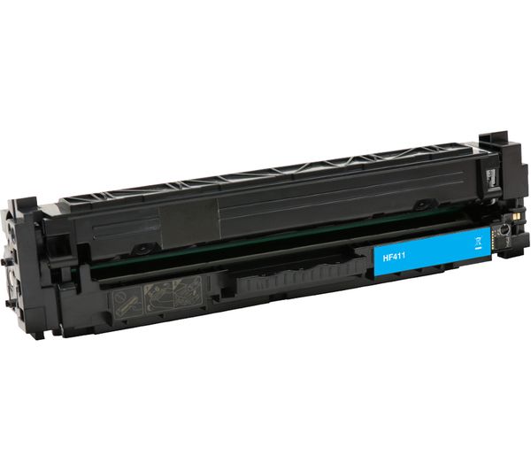 ESSENTIALS Remanufactured CF411A Cyan HP Toner Cartridge, Cyan