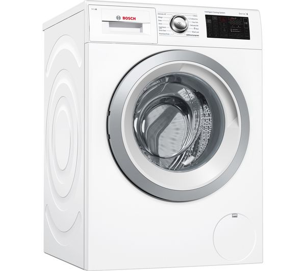 Bosch Serie 6 i-Dos WAT286H0GB Smart 9 kg 1400 Spin Washing Machine - White, White