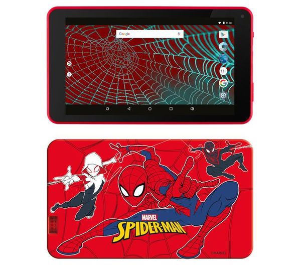 ESTAR 7" Tablet & Case - 8 GB, Spiderman, Red