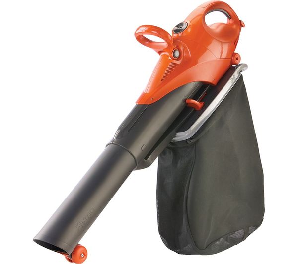 FLYMO Scirocco 3000 Garden Vacuum - Orange, Orange