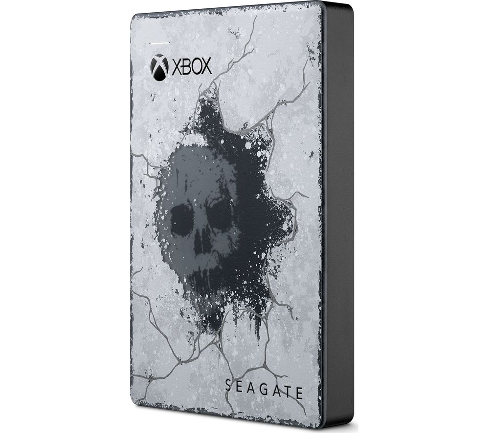Gears of War 5 Special Edition Game Drive for Xbox - 2 TB, Grey, Grey