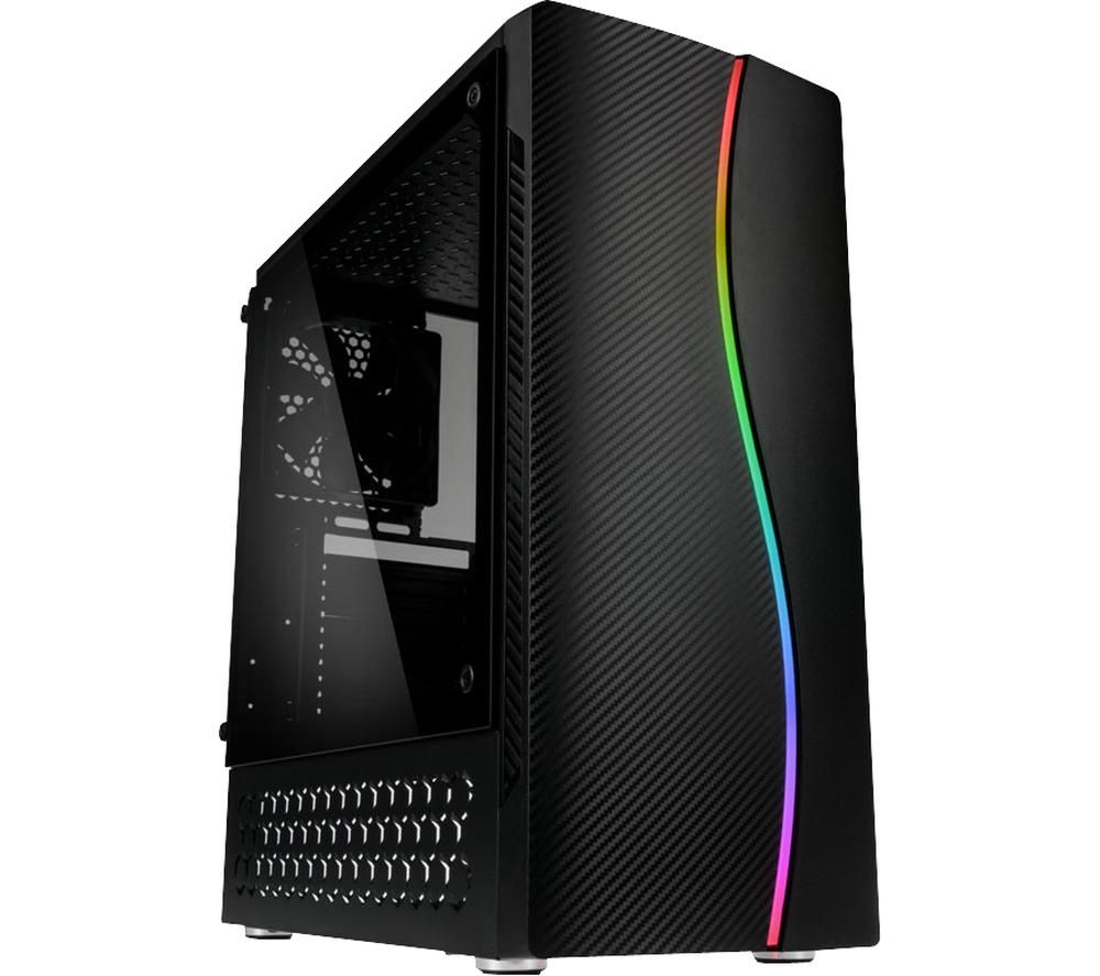 KOLINK Inspire K5 ATX Mid Tower PC Case, Black