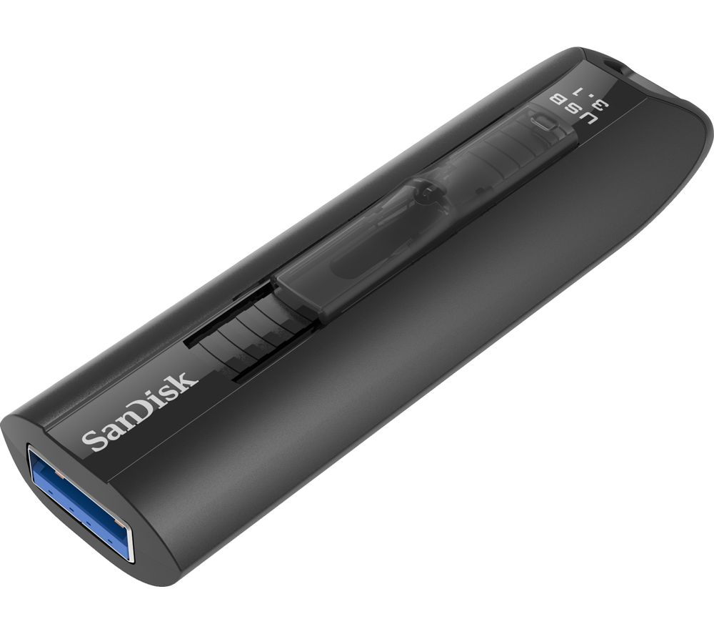 SANDISK Extreme Go USB 3.1 Memory Stick - 64 GB, Black, Black