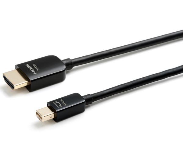 TECHLINK Mini DisplayPort to HDMI Adapter - 5 m, Gold