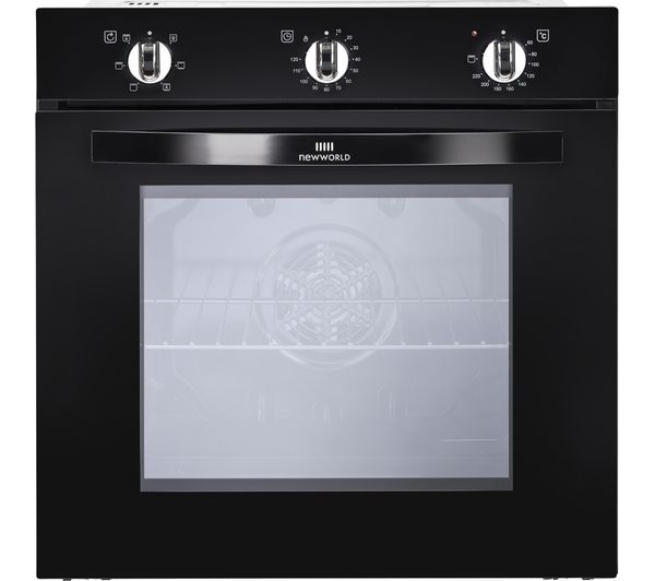 NEW WORLD NW602F BLK Electric Oven - Black, Black