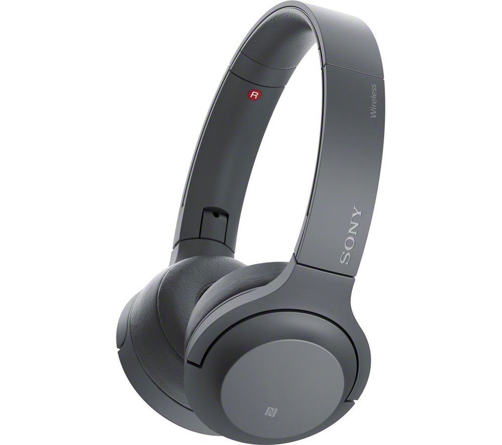 SONY h.ear Series WH-H800 Wireless Bluetooth Headphones - Black, Black