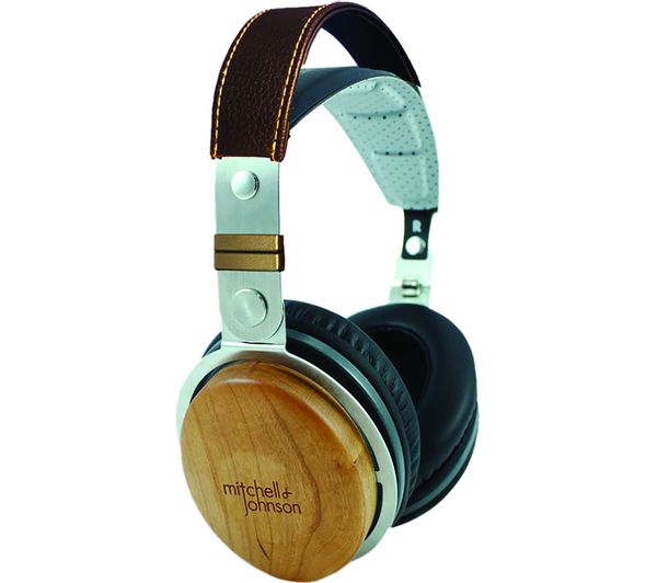 M&J M&J JP1 DJ Headphones - Black Wood, Black