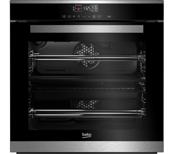 BEKO Pro Split & Cook BXVM35400X Electric Oven - Stainless Steel, Stainless Steel