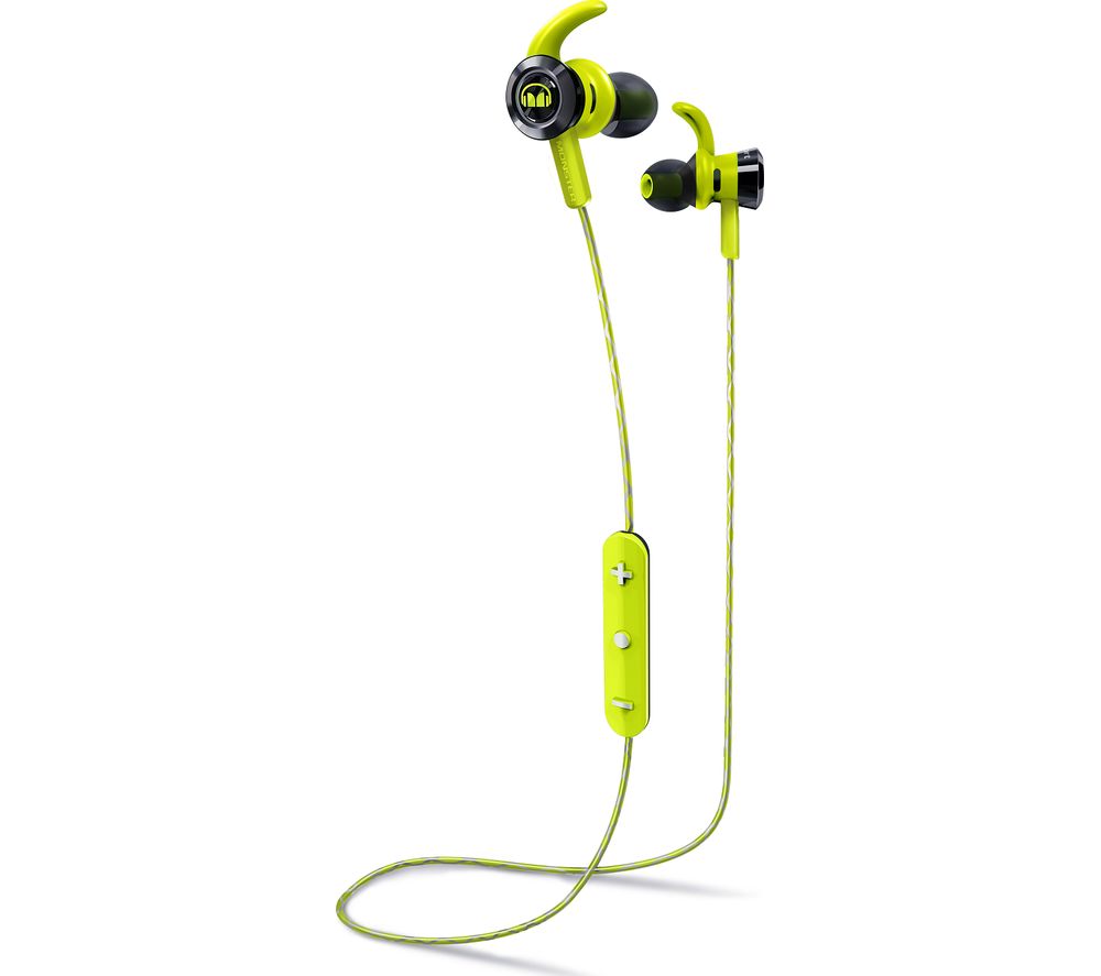 MONSTER iSport Victory Wireless Bluetooth Headphones - Green, Green