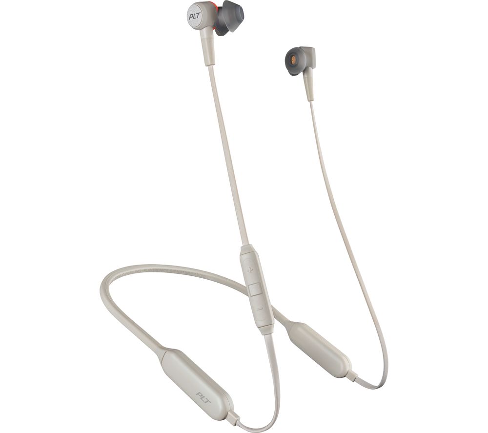 PLANTRONICS Back Beat Go 410 Wireless Bluetooth Noise-Cancelling Headphones - Bone