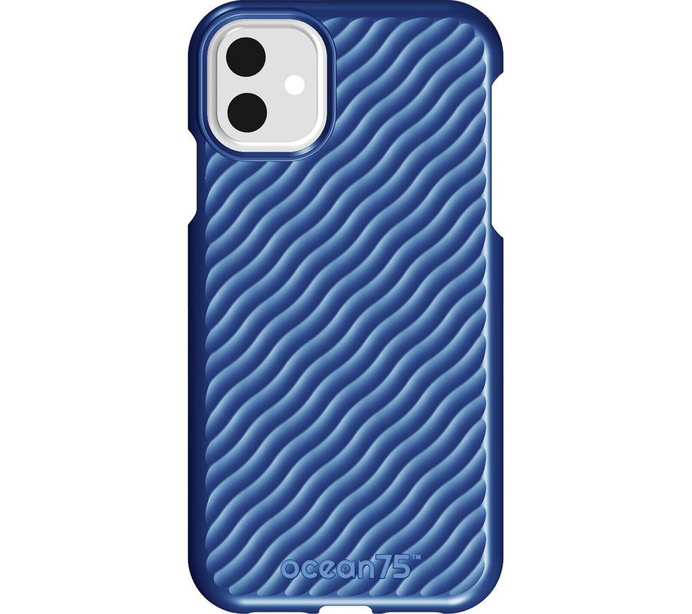 OCEAN75 Ocean Wave iPhone 11 Case - Ocean Blue, Blue