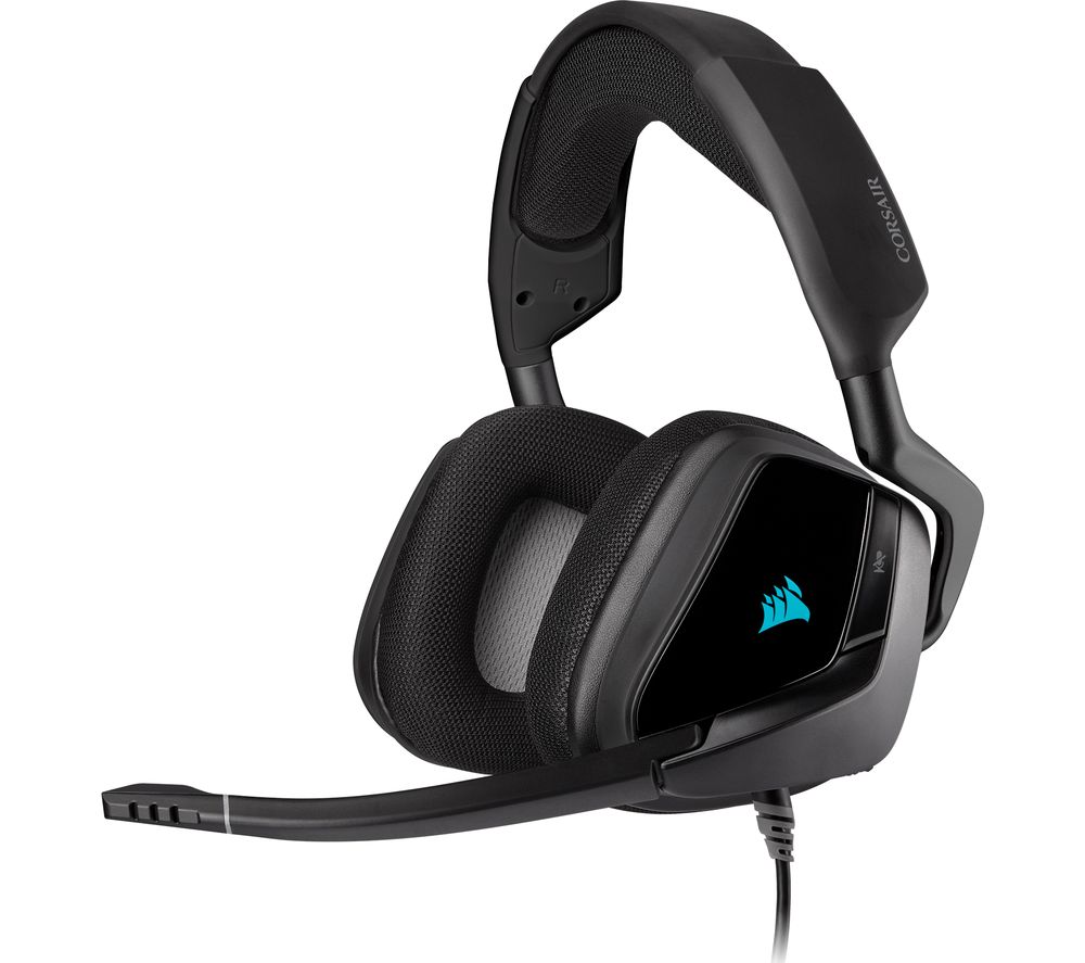 CORSAIR Void RGB Elite 7.1 Gaming Headset - Carbon Grey, Black