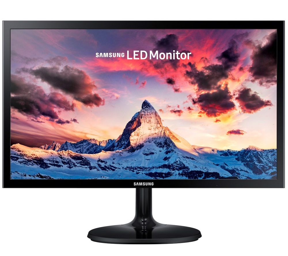 SAMSUNG LS22F350FHUXEN Full HD 22 LED Monitor - Black, Black