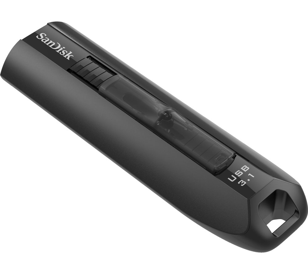 SANDISK Extreme Go USB 3.1 Memory Stick - 128 GB, Black, Black