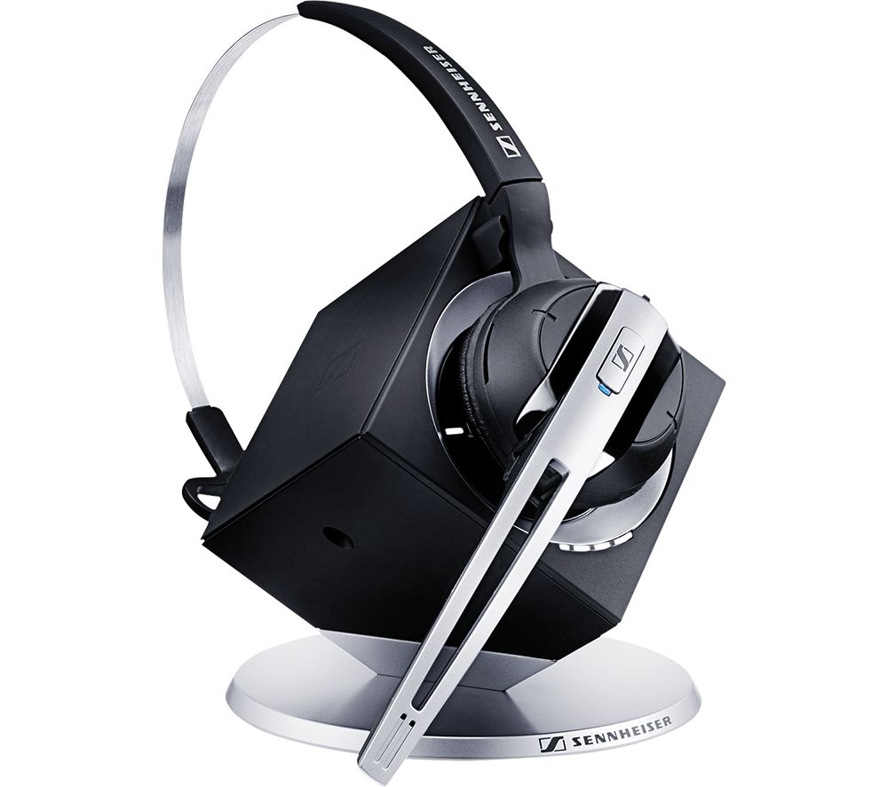 SENNHEISER DW Office USB ML Wireless Headset - Black, Black