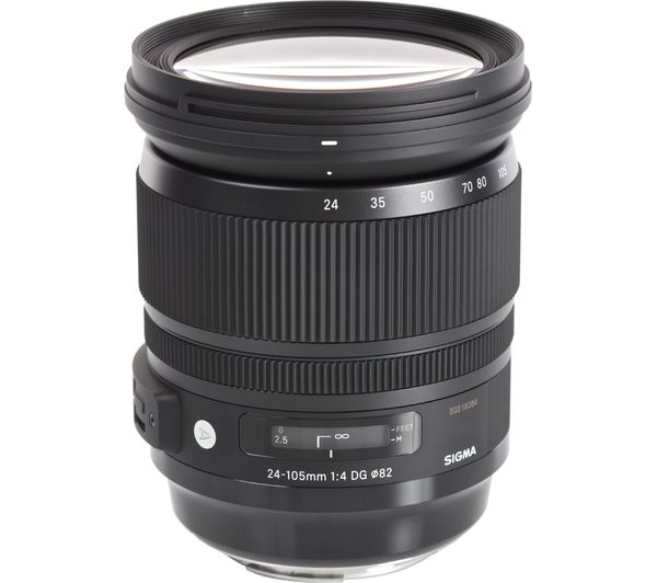 SIGMA 24-105 mm f/4.0 DG HSM Standard Zoom Lens - for Nikon