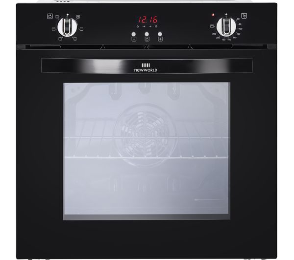 NEW WORLD NW602FP BLK Electric Oven - Black, Black