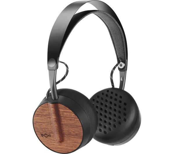 House Of Marley Buffalo Soldier Wireless Bluetooth Headphones - Black, Black