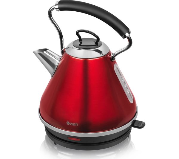 SWAN SK34010REDN Traditional Kettle - Red, Red