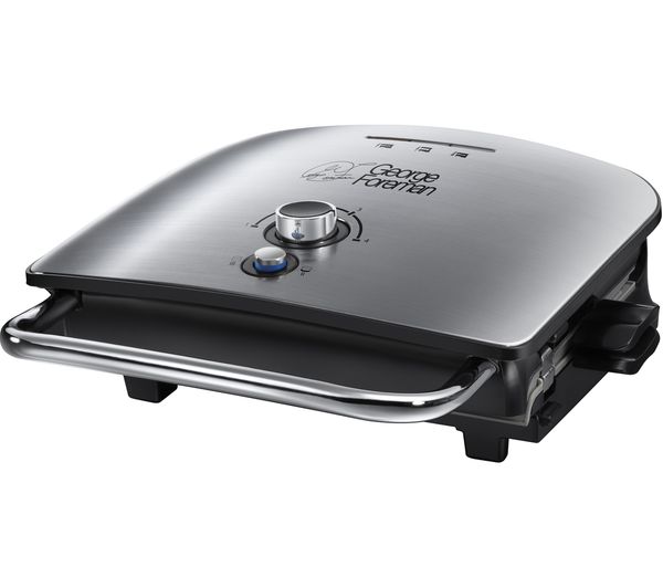 GEORGE FOREMAN 22160 Grill & Melt Advanced Grill - Brushed Stainless Steel, Stainless Steel