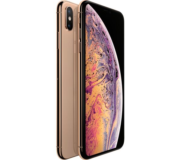 APPLE iPhone Xs Max - 256 GB, Gold, Gold