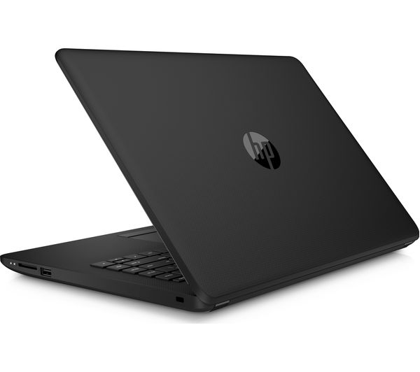 HP 14" AMD A6 Laptop - 1 TB HDD, Black, 14-bw023na, Black