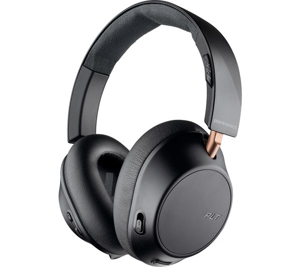 PLANTRONICS Back Beat Go 810 Wireless Bluetooth Noise-Cancelling Headphones - Graphite Black, Graphite