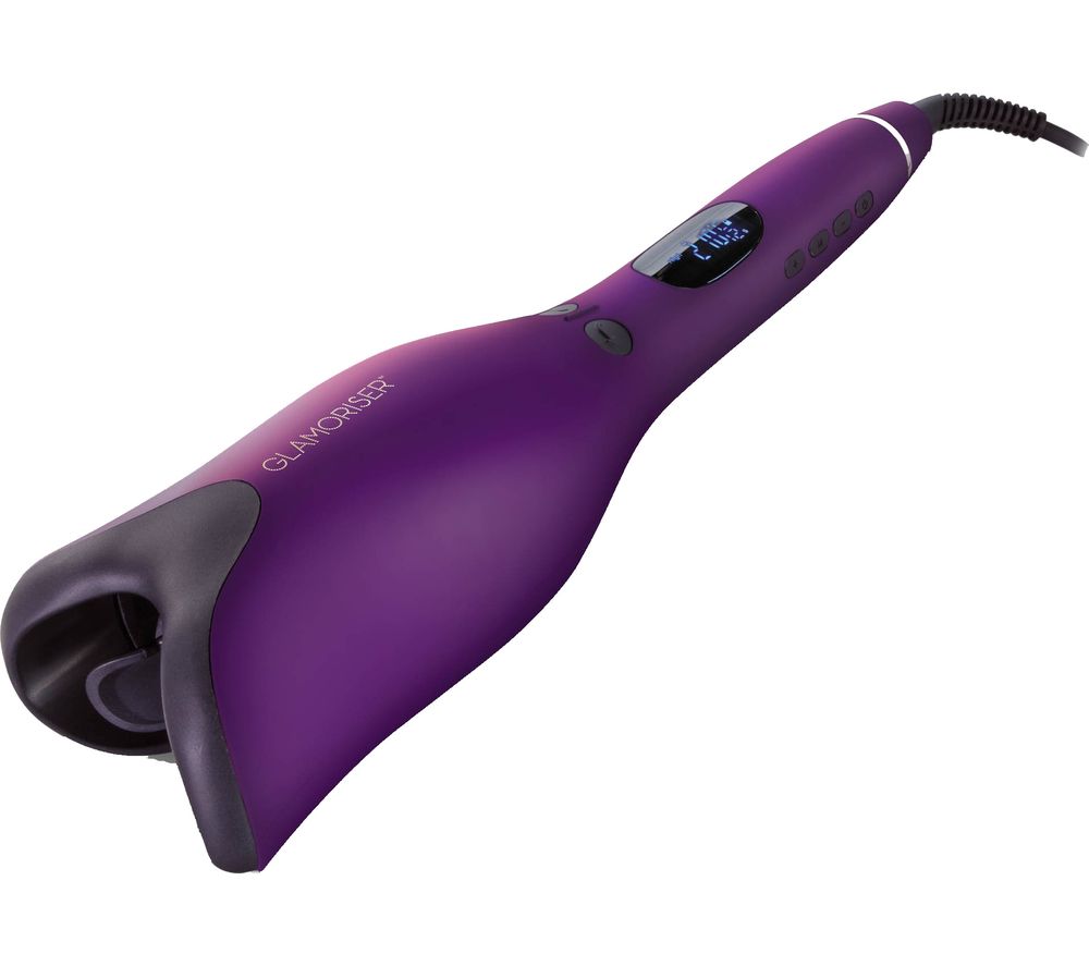 GLAMORISER Instant Auto Curler - Purple, Purple