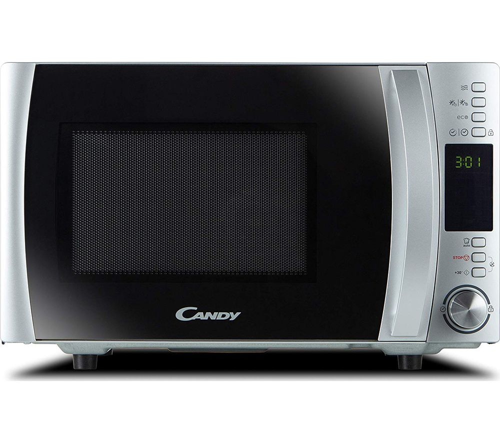 CANDY CMXW 30DS-UK Solo Microwave - Silver, Silver