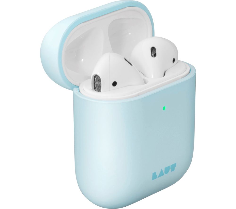 LAUT Huex Pastels AirPods Case Cover - Baby Blue, Blue