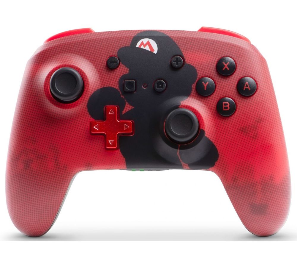 POWERA Nintendo Switch Enhanced Wireless Controller - Red Mario, Red