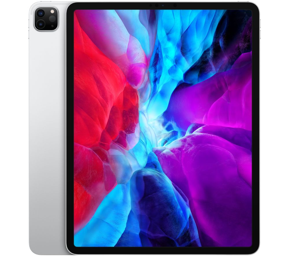 APPLE 12.9” iPad Pro (2020) - 1 TB, Silver, Silver