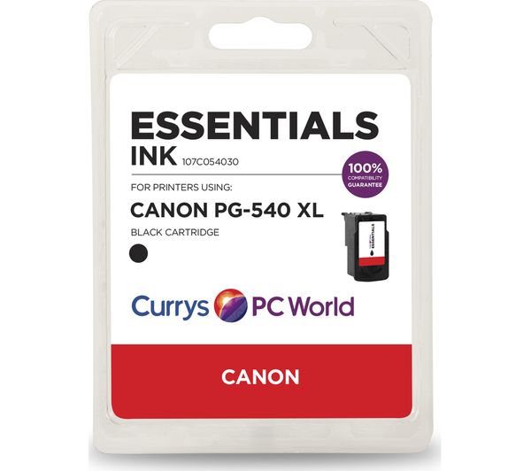 ESSENTIALS Black Canon Ink Cartridge, Black