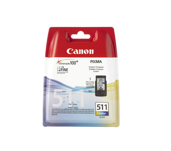 CANON CLI-511 Tri-colour Ink Cartridge
