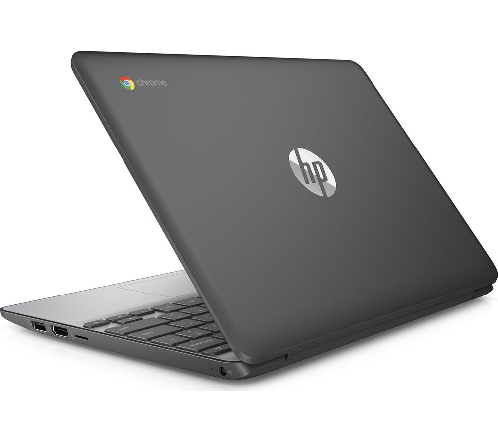 HP 11-v051na 11.6" Chromebook - Grey, Grey