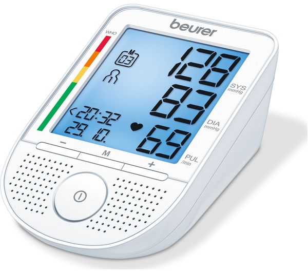 BEURER BM49 Speaking Handheld Upper Arm Blood Pressure Monitor