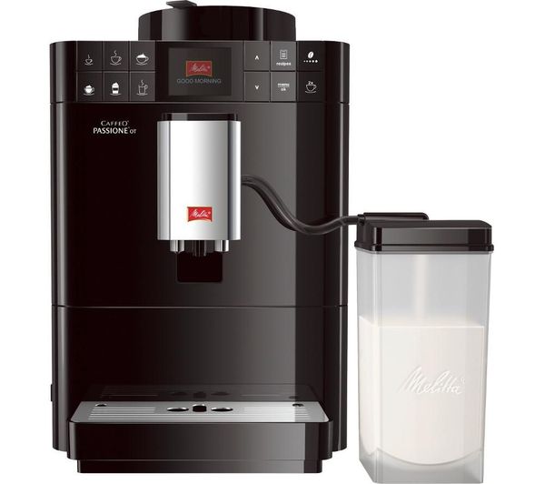 MELITTA Caffeo Passione OT F53/1-102 Bean to Cup Coffee Machine - Black, Black