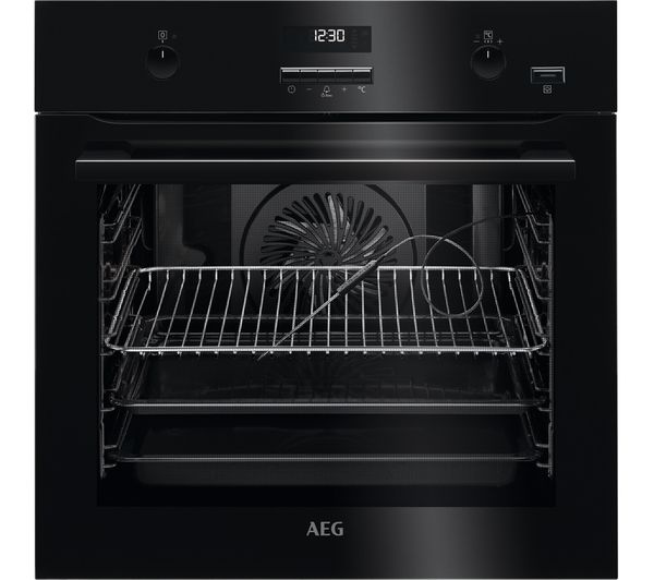 AEG BPE552220B Electric Oven - Black, Black