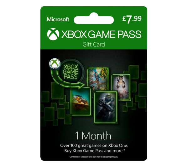 MICROSOFT Xbox One Game Pass - 1 month