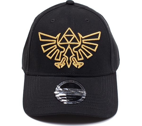 NINTENDO Zelda Gold Logo Cap - Black, Gold