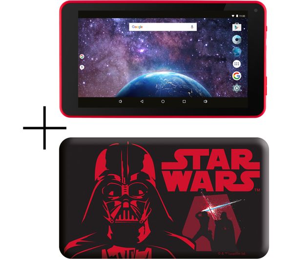 ESTAR 7" Tablet & Case - 8 GB, Darth Vader