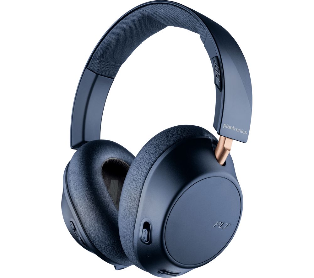 PLANTRONICS Back Beat Go 810 Wireless Bluetooth Noise-Cancelling Headphones - Navy Blue, Navy